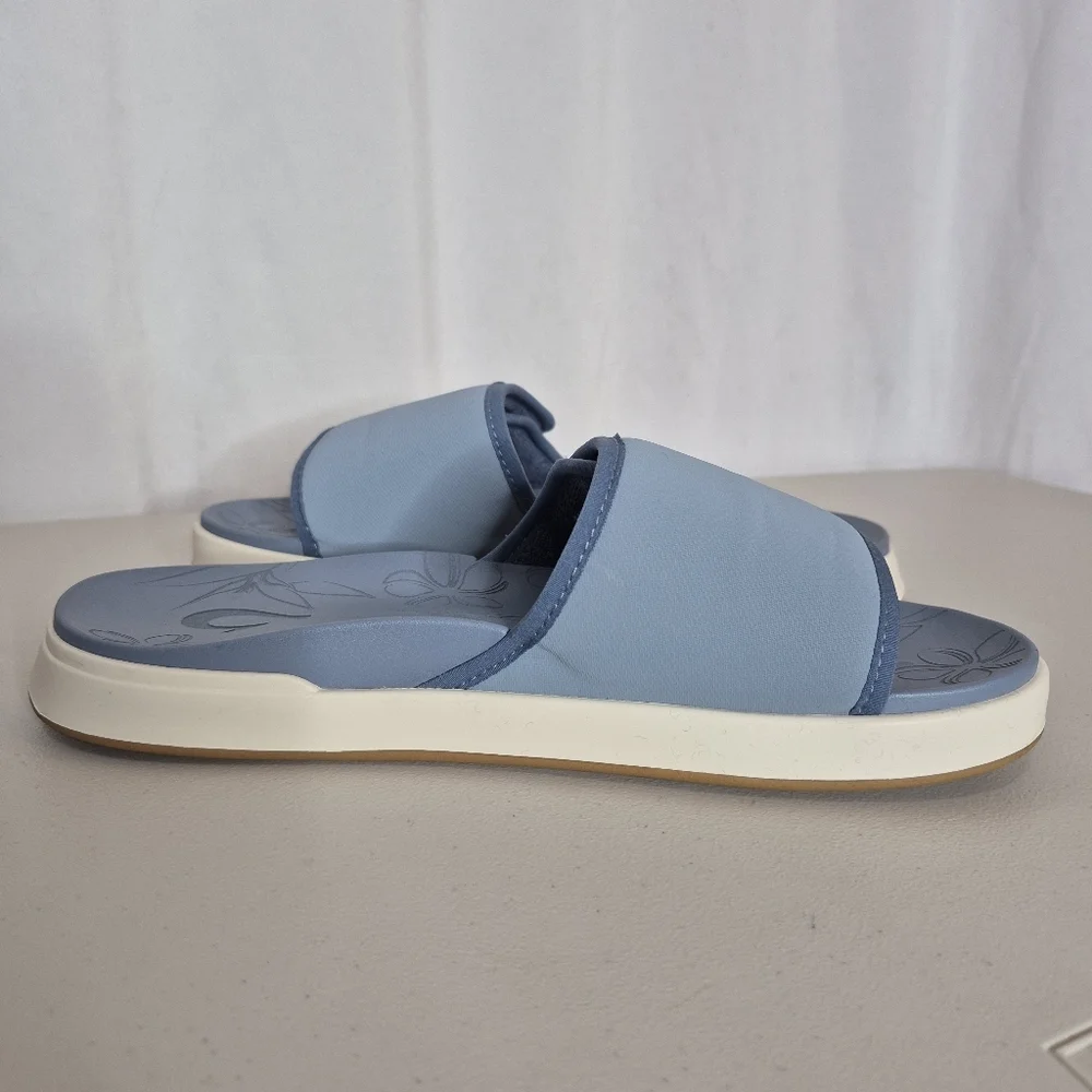 OluKai Nu'a 'Olu Slide Sandals - Size 9 - Picture 4 of 15